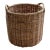 Vintage Extra Large Woven Basket For Sale