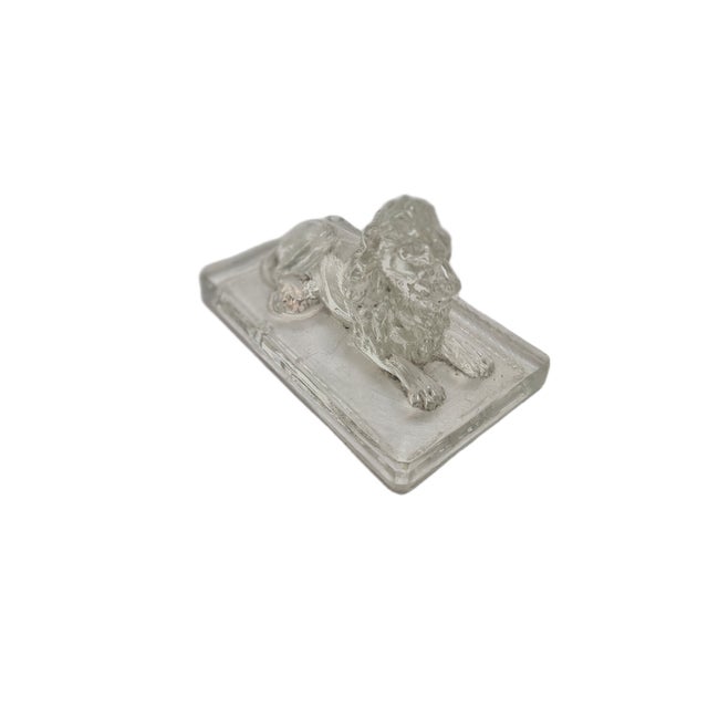 Glass German Figurative Paperweight, 1930s For Sale - Image 7 of 14