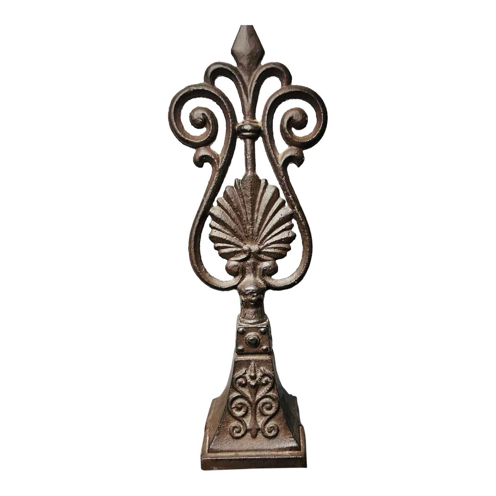 Antique Fence Finial Topper | Chairish