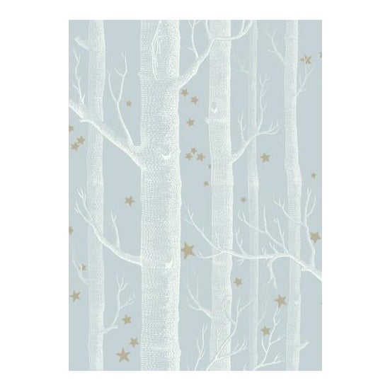 Cole Son Woods Stars Wallpaper Roll Powder Blue Chairish