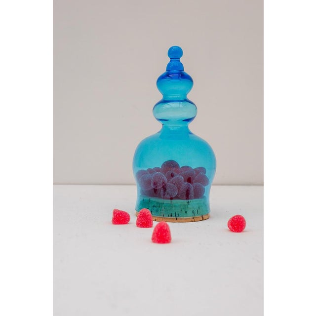 Candy Box in Handblown Art Glass by Bertil Vallien for Kosta Boda, 1970s For Sale - Image 10 of 12