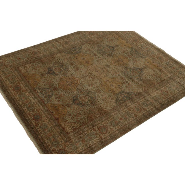 An 8x9 rug inspired from traditional rug styles, from Rug & Kilim’s Modern Classics Collection. Hand knotted in wool,...