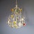 French Toleware Floral Chandelier, 1960s For Sale - Image 9 of 9