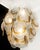 Vintage Italian Murano Chandelier with 24 Clear and Amber, 1980s For Sale - Image 14 of 15