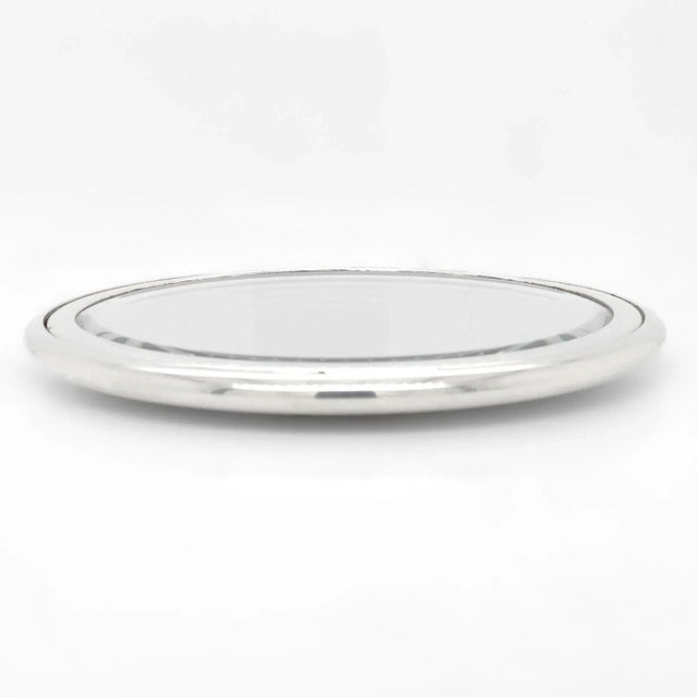 Antique Tiffany & Co. Sterling Silver Hand Mirror For Sale - Image 10 of 11