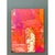Hot Pink Vintage Abstract Expressionist Painting on Canvas For Sale - Image 8 of 12