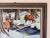 1980's Gregory A. Pole Tree Deers in Winter Landscape Oil Painting, Framed For Sale - Image 4 of 11
