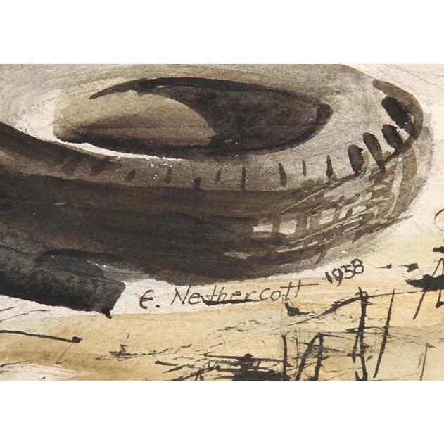 Eve Nethercott's light hand and keen eye allows her to produce vibrant works such as this that feature mundane subjects in...