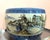 Japanese Early 20th Century Japanese Hand-Painted Large Landscape Planter For Sale - Image 3 of 5