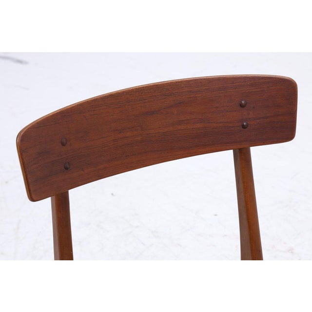 Textile Danish Teak Chairs from Farstrup Furniture, Set of 4 For Sale - Image 7 of 16