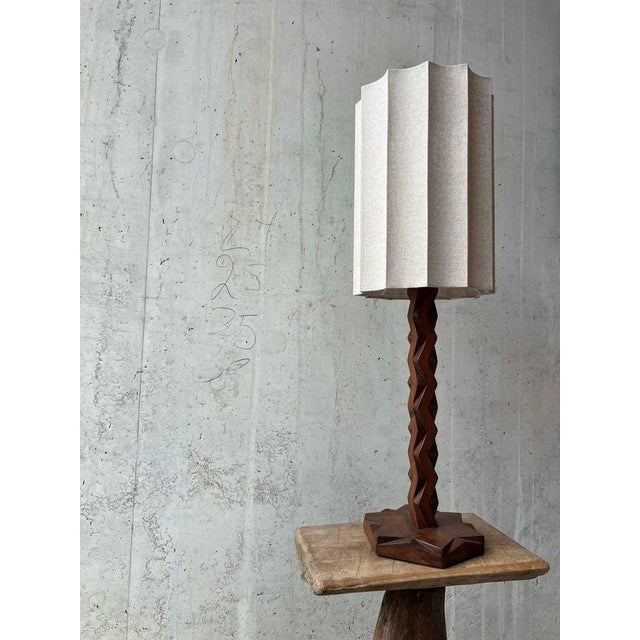 Vintage Sculptural Table Lamp, 1960s For Sale - Image 9 of 9