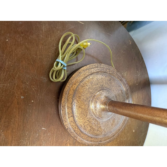 1990s Modern Burnished Copper Floor Lamp For Sale In Portland, OR - Image 6 of 9