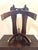 Mid-20th Century, Egyptian, Wooden Camel Saddle/Stool, With a Hand/Tooled, Embossed, Leather Cushion, and Brass Feet and Stud Ornamentation, 1950 For Sale - Image 10 of 10