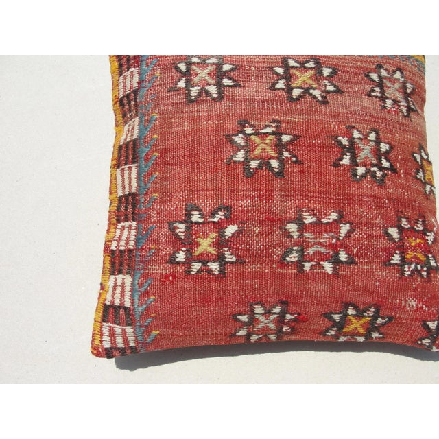 Textile 1970s Kilim Pillow Cover For Sale - Image 7 of 10