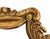 Ornate Vintage Carved Gilt Wall Mirror For Sale - Image 4 of 5