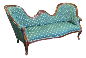 Double Spoon Back Sofa