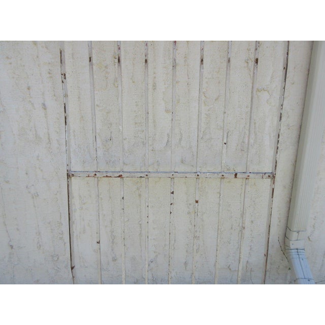 Antique Victorian Iron Gate Architectural Salvage Door For Sale - Image 4 of 7