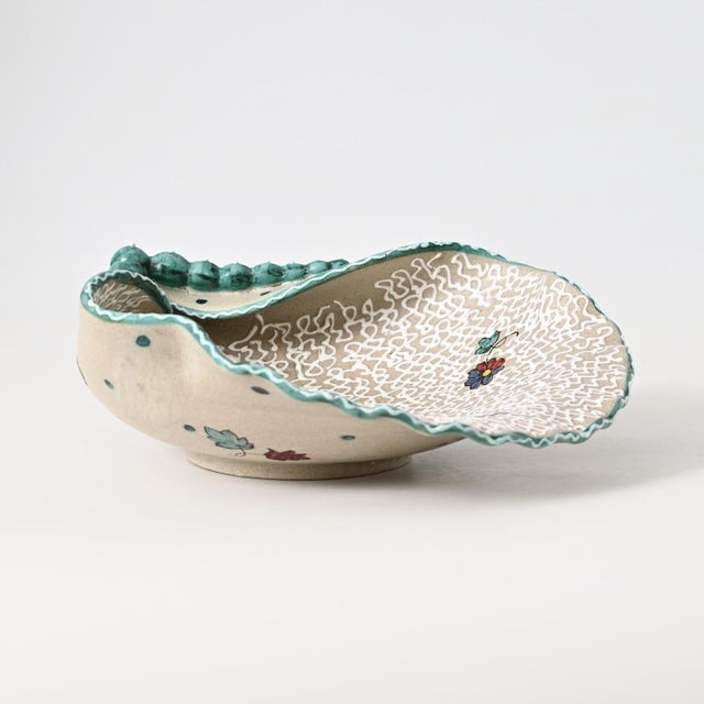 1960s Mid-Century Italian Bowl from Deruta, 1960s For Sale - Image 5 of 14