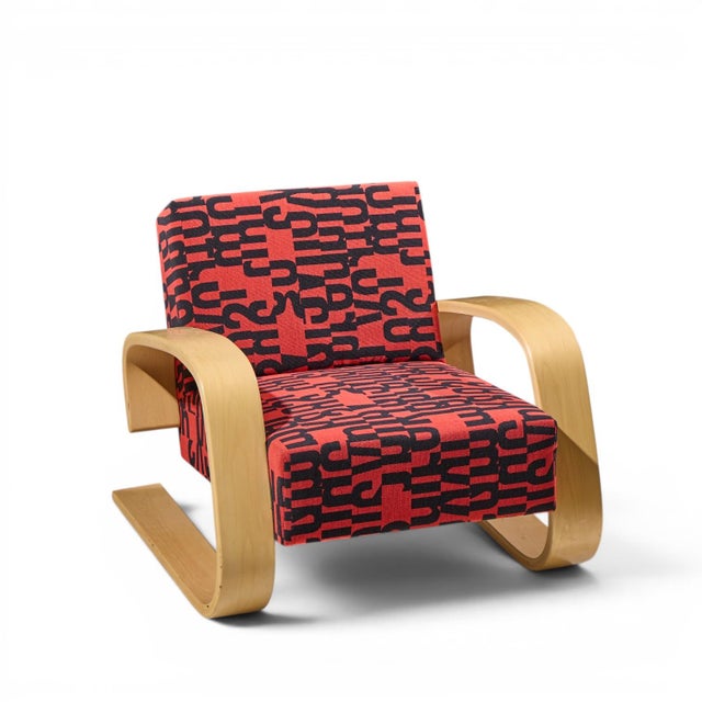 Alvar Aalto Armchair 400 Tank Mid Century Bentwood Lounge Chair For Sale - Image 9 of 10