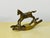 Gorgeous Vintage Midcentury Solid Brass Rocking Horse. Handmade in India with the original tag on the bottom. Lovely piece...