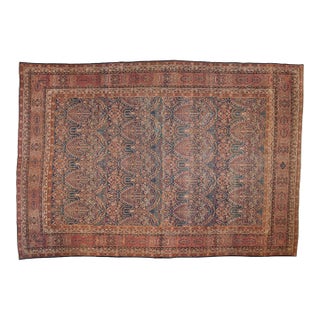 Antique Fine Kerman Carpet - 9'6" x 13'8" For Sale