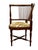 Brown Victorian English Corner Chairs, Set of 2 For Sale - Image 8 of 11