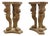 Greco-Roman Style Marble Pedestals with Lion Paw Feet, 1970s, Set of 2 For Sale