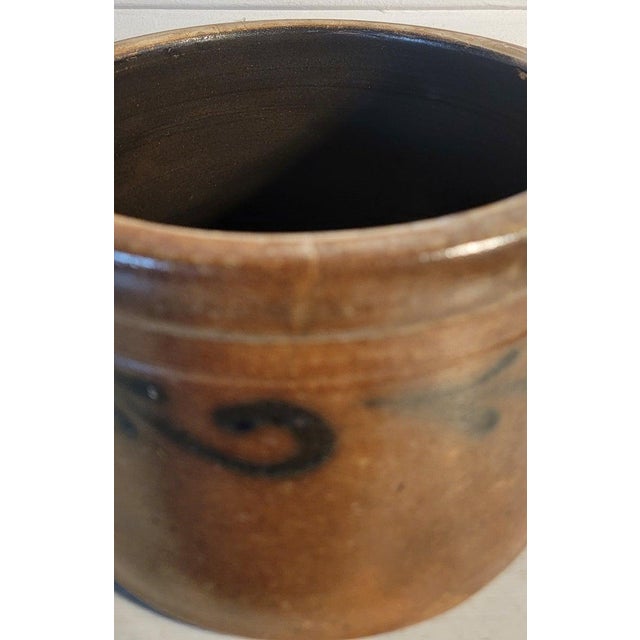 19thc Lidded Crock For Sale - Image 4 of 8