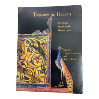 Treasures in Heaven: Armenian Illuminated Manuscripts Softcover Book 1994 For Sale