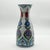 Handmade Ceramic Vase (25cm) Traditional Turkish Red Tulip & Purple Floral Pattern – Elegant Conical Art Decor For Sale - Image 4 of 6