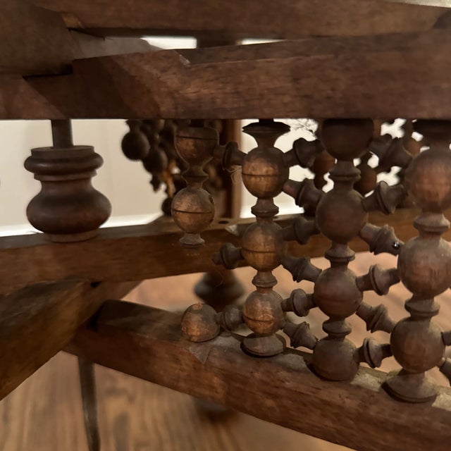 Mid 20th Century Moroccan Brass Tray Table For Sale - Image 5 of 11