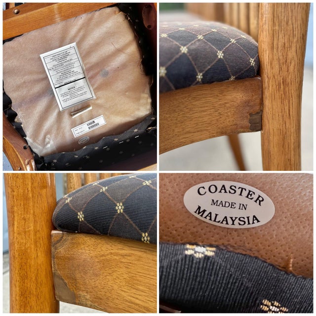 Danish Mid Century Modern Style Dining Chairs | Set of Six in Benny Linden Style For Sale - Image 12 of 12