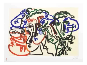 Sandro Chia, Untitled, Lithograph, 2008