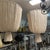 Pair of Very Large Cotton String Chandeliers For Sale - Image 9 of 10