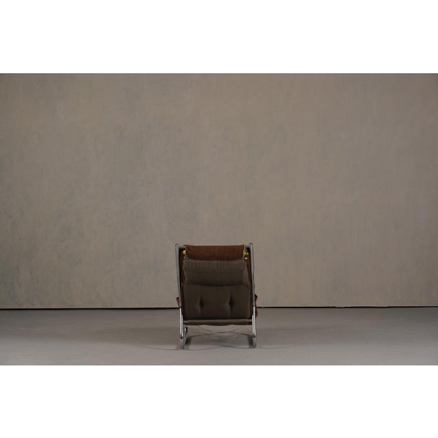 1970s Mid-Century Armchair by Gillis Lundgren for Ikea, Sweden, 1970s For Sale - Image 5 of 18