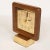 Mid-Century Clock in Teak Wood, in Very Good conditions. Designed 1970 to 1979
