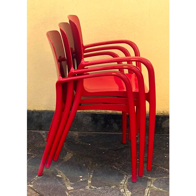 Tiffany Chairs by Marcello Ziliani for Casprini, Set of 3 For Sale - Image 6 of 8
