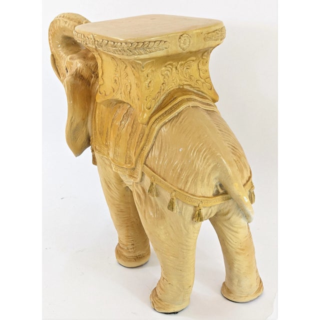 Marwal Elephant Sculture Stool or Table For Sale In Miami - Image 6 of 13