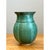 Ceramic Vintage Speckled Green Ceramic Vase For Sale - Image 7 of 12