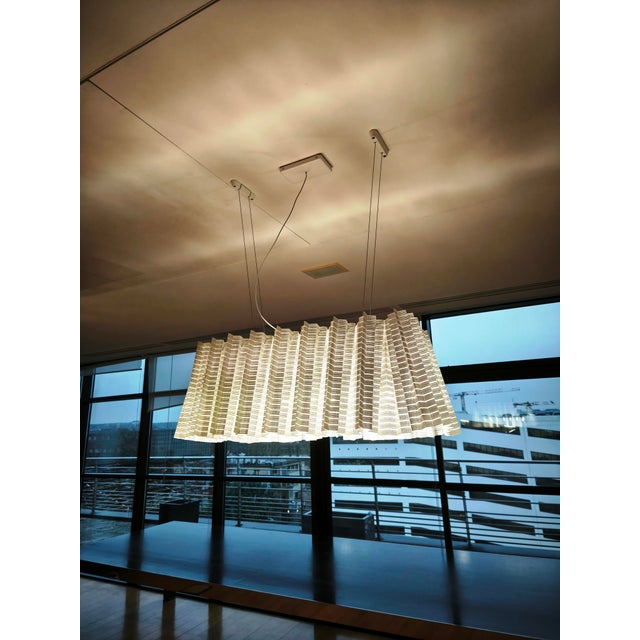 Inga Sempe Pleated Pendant Light For Sale - Image 4 of 8