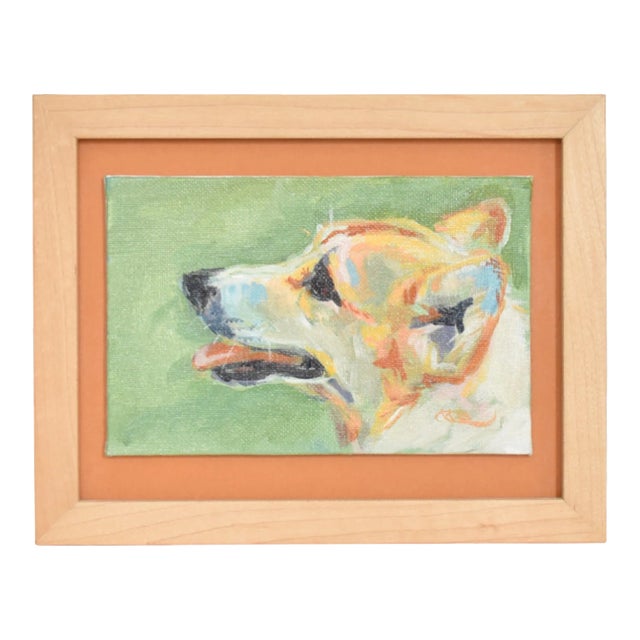 Dog Portrait by Kimberly Kelly Santini For Sale