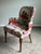 Late 20th Century Pair of Late 20th Century Baker Furniture Floral Accent Lounge Chairs For Sale - Image 5 of 6