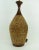 Mid-Century Modern 1960s Vintage Oversized Walnut and Cork Lamp With Shade For Sale - Image 3 of 11