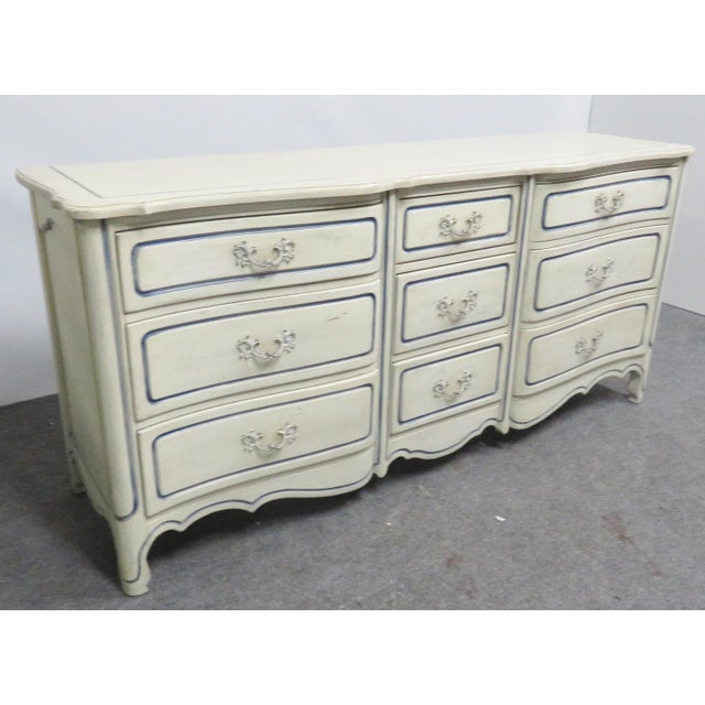 French Style White Distressed Dresser Chairish