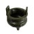 Chinese Handmade Dark Olive Army Green Ceramic Accent Ding Holder For Sale In San Francisco - Image 6 of 7