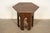Stickley Brothers Style Antique Mission Arts & Crafts Pyrography Tabouret Side Table, Circa 1910 For Sale - Image 9 of 10