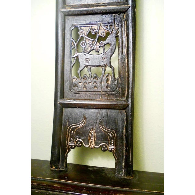 Antique Chinese High Back Arm Chair, Circa 1800-1849 For Sale - Image 4 of 8