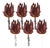 Burgandy Protea Stem (Set of 6) For Sale