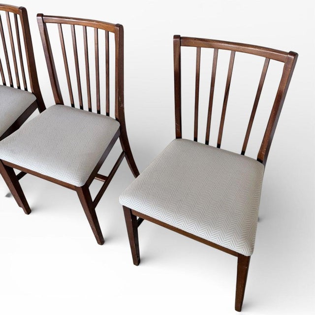 Wood Mid-Century Dining Chairs from Morris of Glasgow, 1960s, Set of 4 For Sale - Image 7 of 8