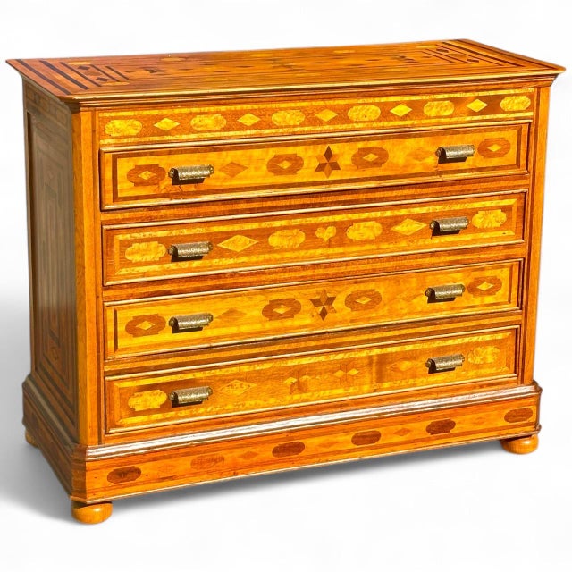 With our absolute highest compliments Bay Colony Antiques proudly offers this exceptional and rare antique chest of...